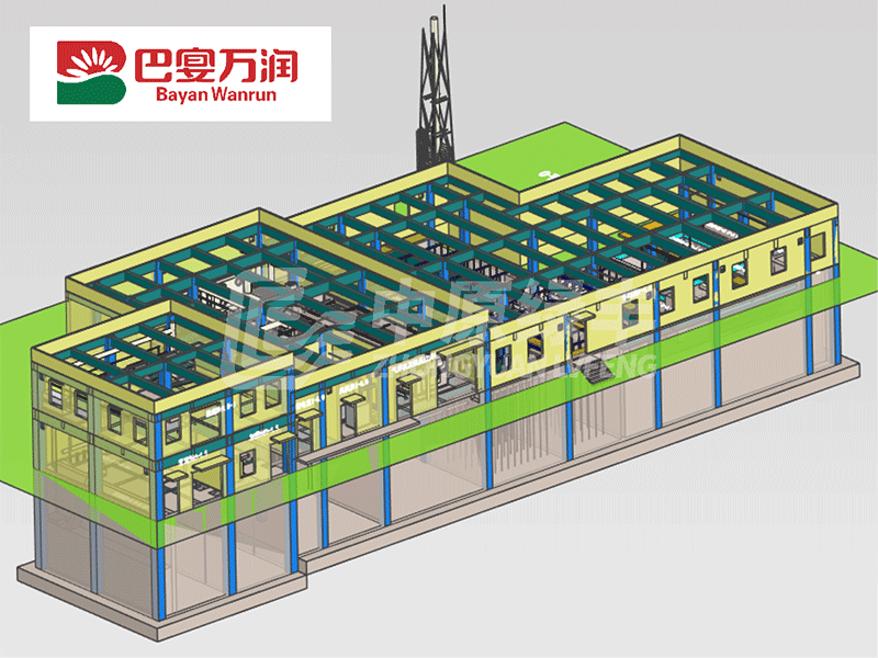 巴彥萬潤(rùn)3500m3/d屠宰豬廢水處理工程